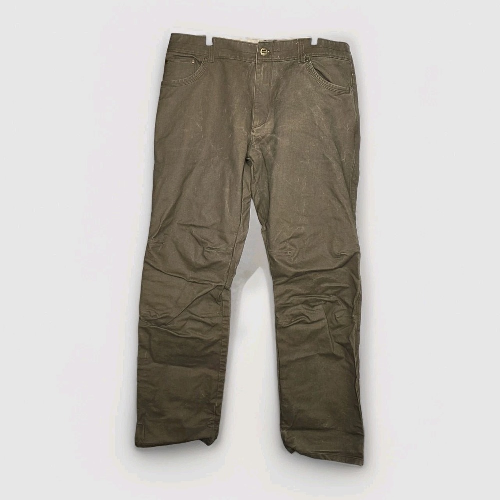 Kuhl Rydr Pants Mens 38X34 Brown Outdoor Vintage Patina Dye Hiking Work Climbing